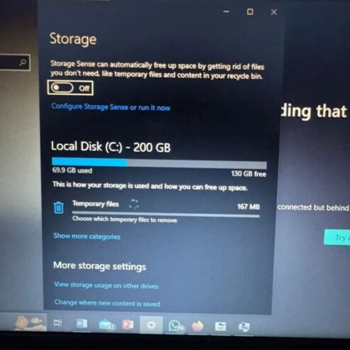 LAPTOP ACER RAM 8 COREi3 GB 200