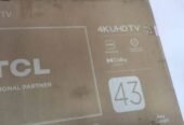 TCL SMART TV INCH 43 FULL BOX