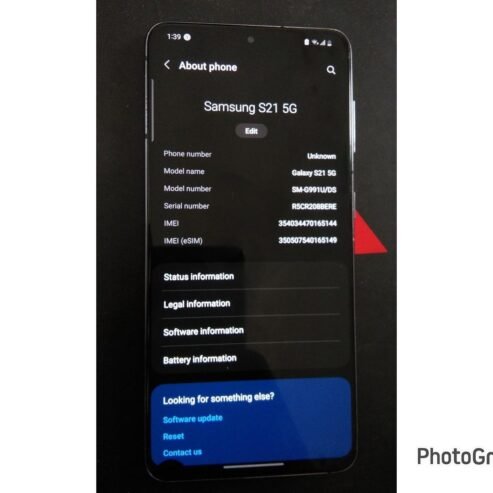 SAMSUNG S21: GB128😎Clean