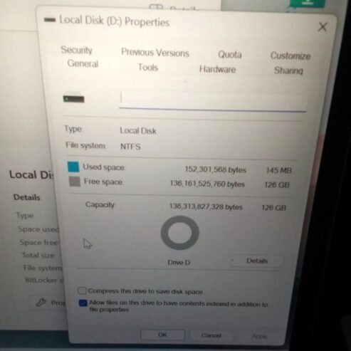 HP ELITEBOOK SSD 256 COREI7 RAM 16