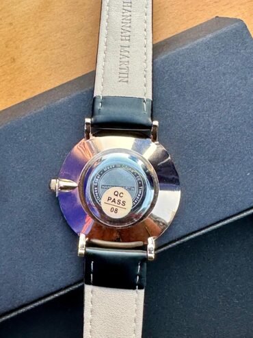 Hannah Martin (Rose Gold & Genuine black leather straps)