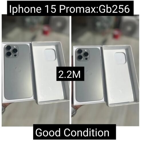 IPHONE 15 Promax: Gb256😎Clean