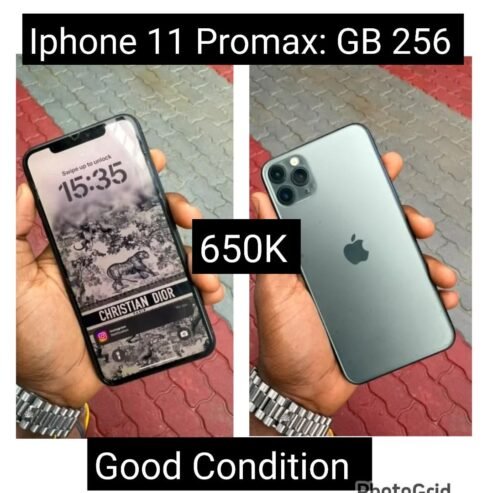 IPHONE 11 Promax: Gb256😎Clean