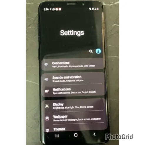 SAMSUNG S9: GB64Clean