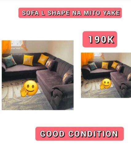 SOFA L SHAPE NA MITO YAKE 🔥🔥🔥
