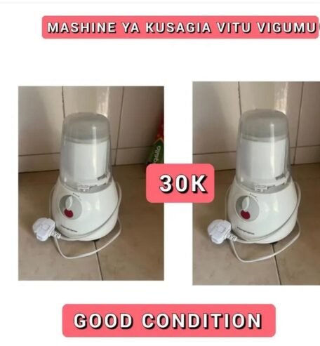 MASHINE YA KUSAGIA VITU VIGUMU🔥🔥