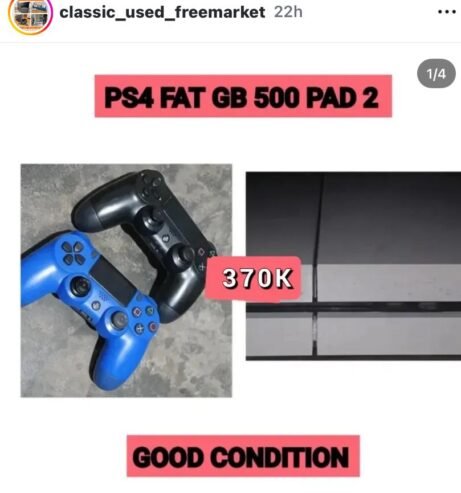 PS4 FAT GB 500 PAD 2